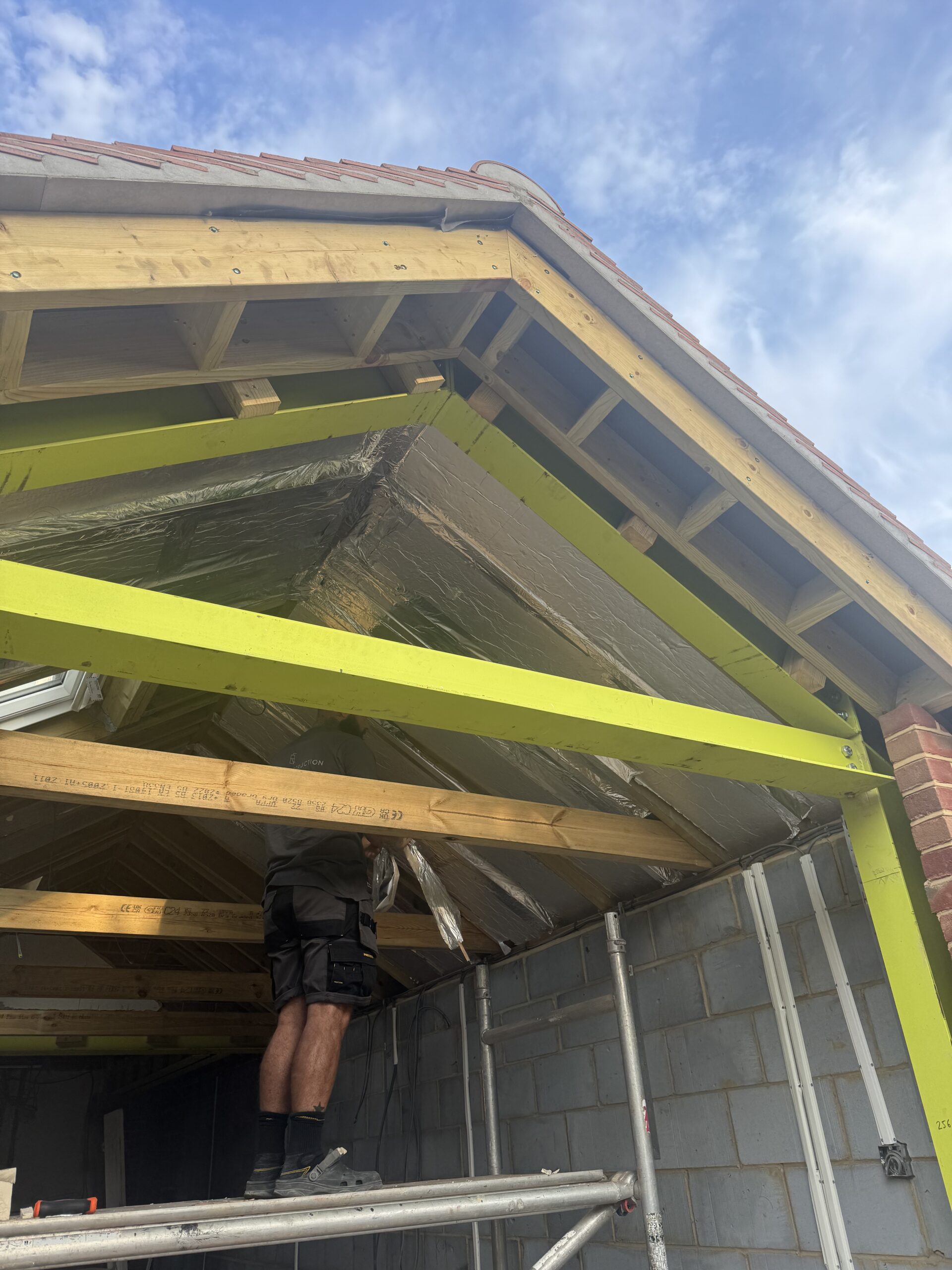 Rogate Construction - Garage Conversion with new Steels in Petersfield