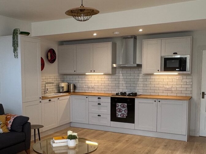 Bathroom renovation in Petworth completed by Rogate Construction Limited