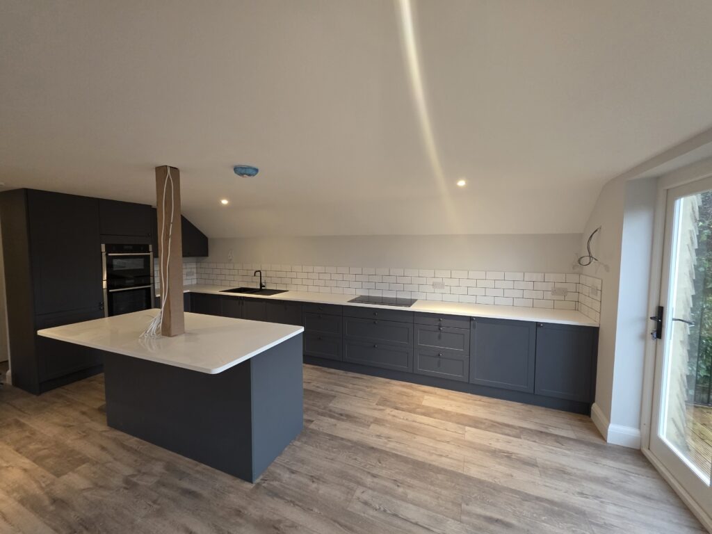 Rogate Construction -Kitchen Installation at Malt Cottage, Petworth