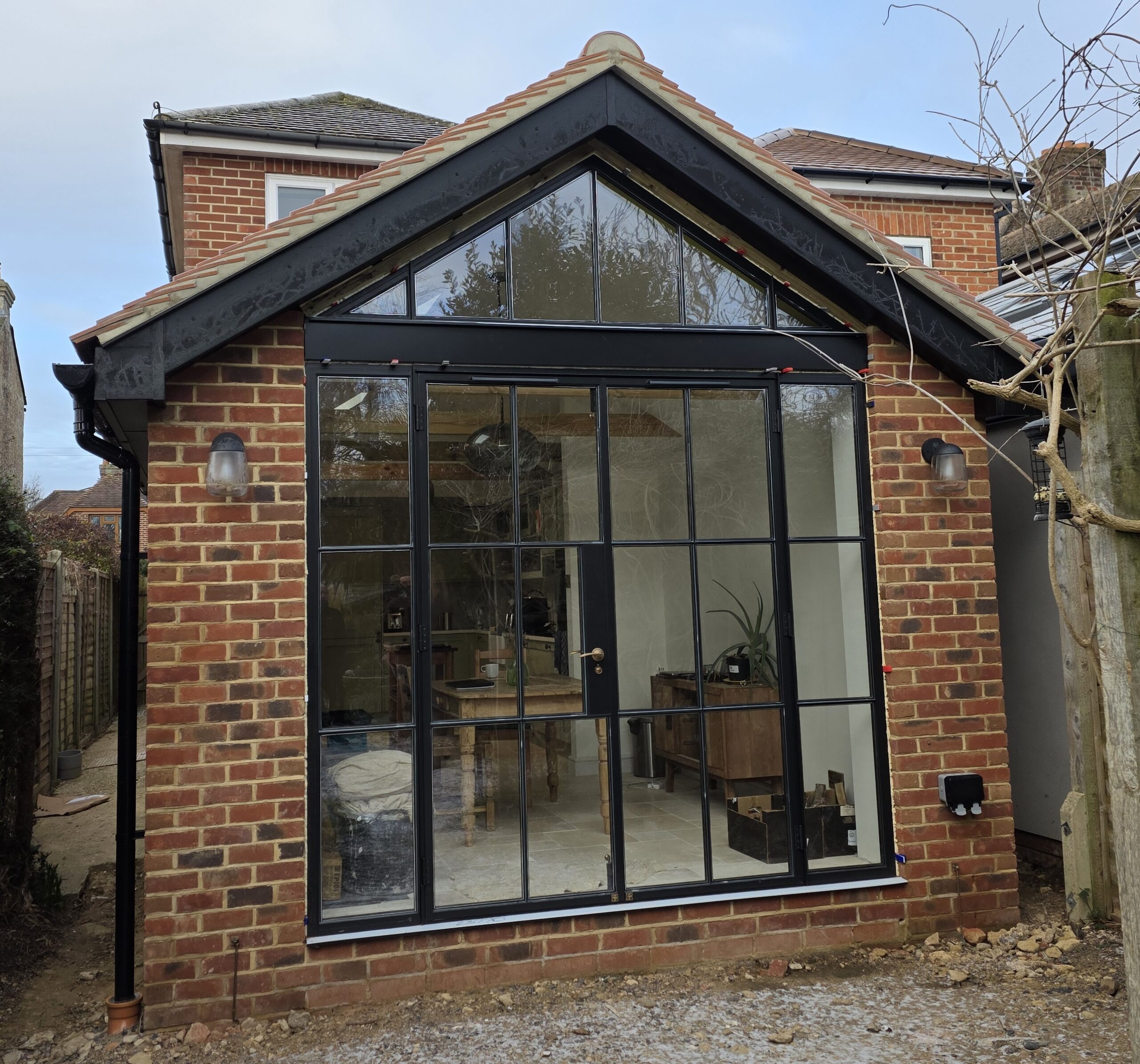 Rogate Construction - Extension with Glass Aspect in Petersfield