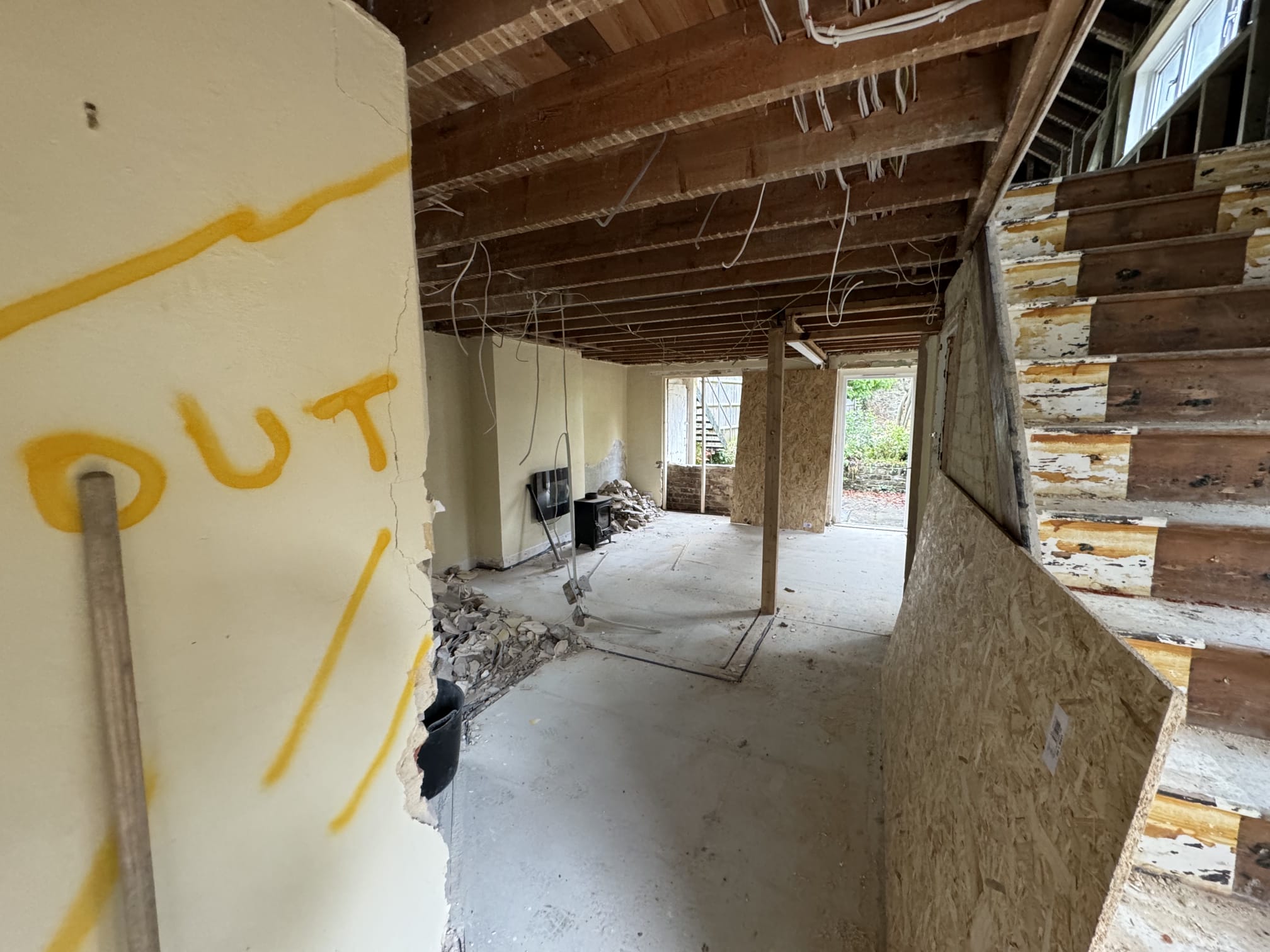 Rogate Construction - Malt Cottage Structural Alterations Downstairs