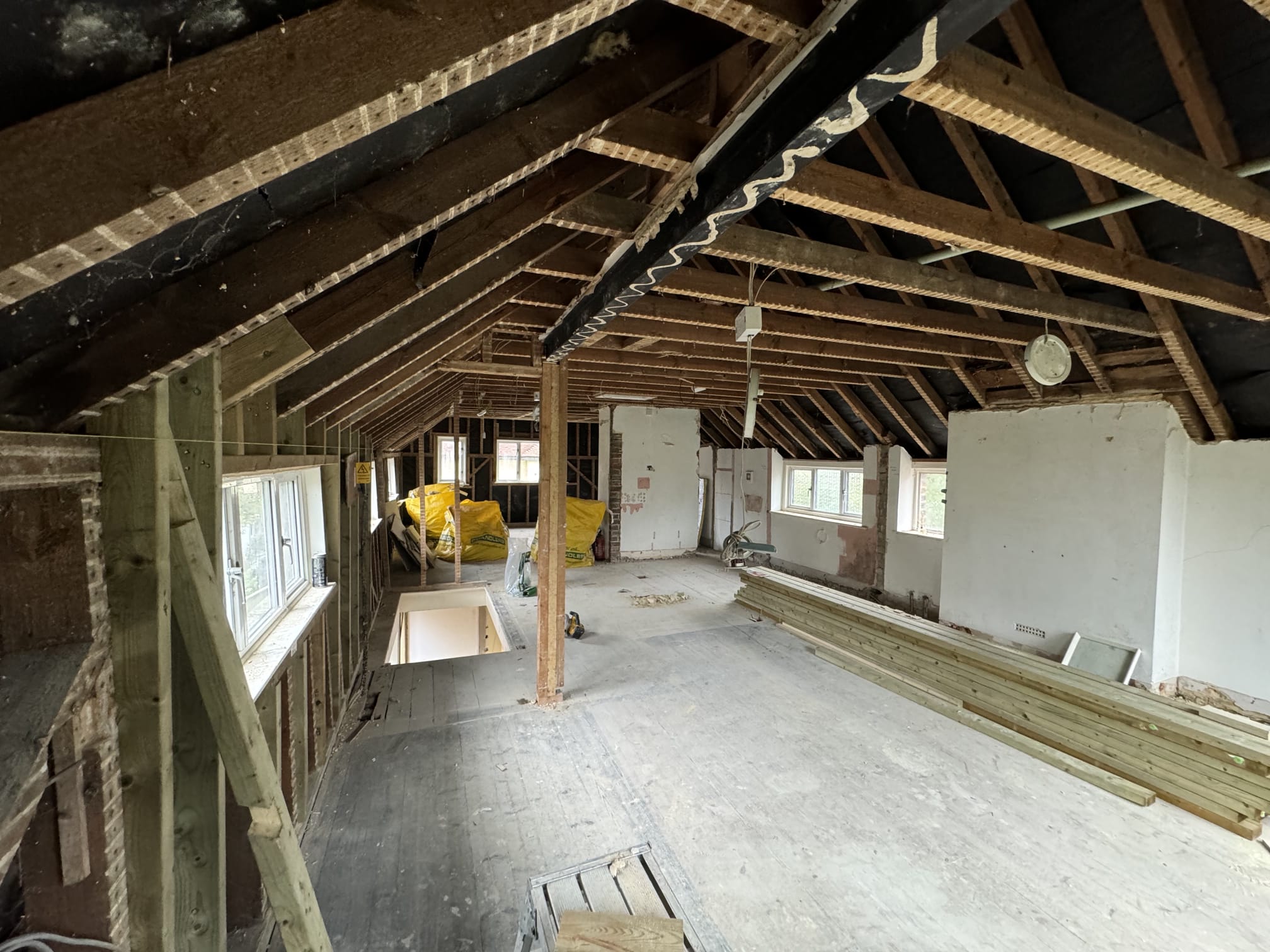 Rogate Construction - Malt Cottage Structural Alterations Upstairs