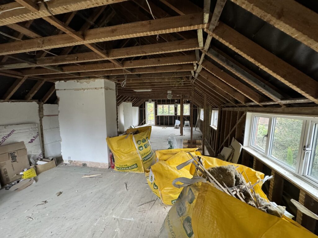 Rogate Construction - Malt Cottage Structural Alterations Upstairs