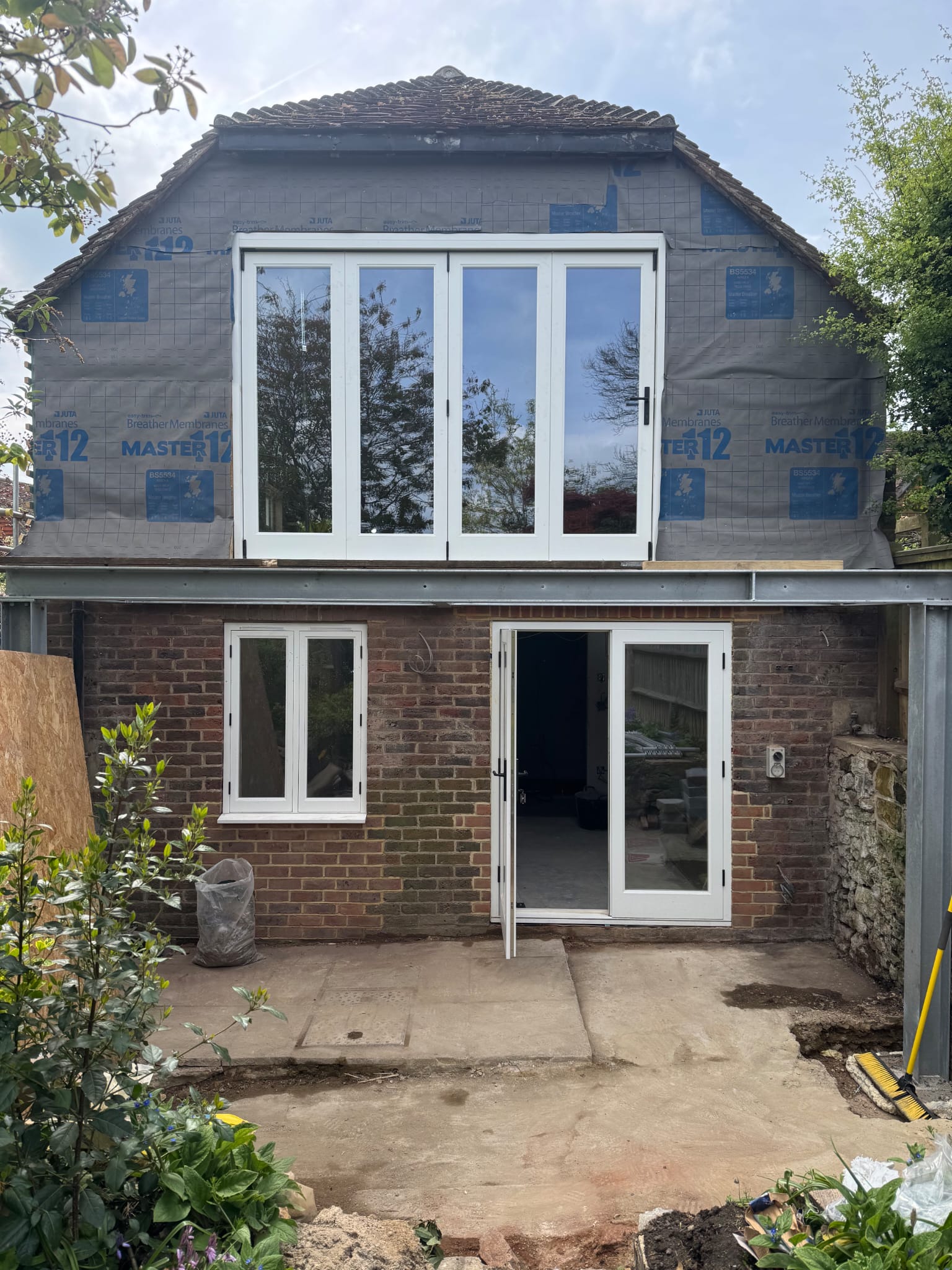 Rogate Construction - Balcony and back of Malt Cottage, Petworth