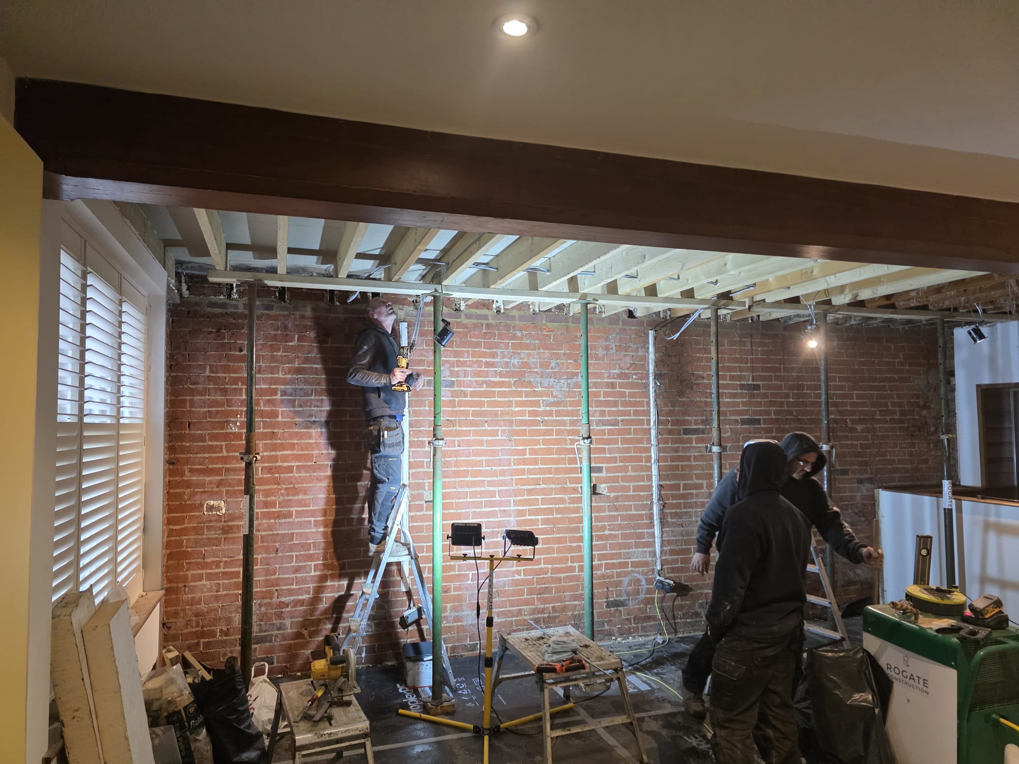 Rogate Construction - Floor Joist Repairs & Structural Support