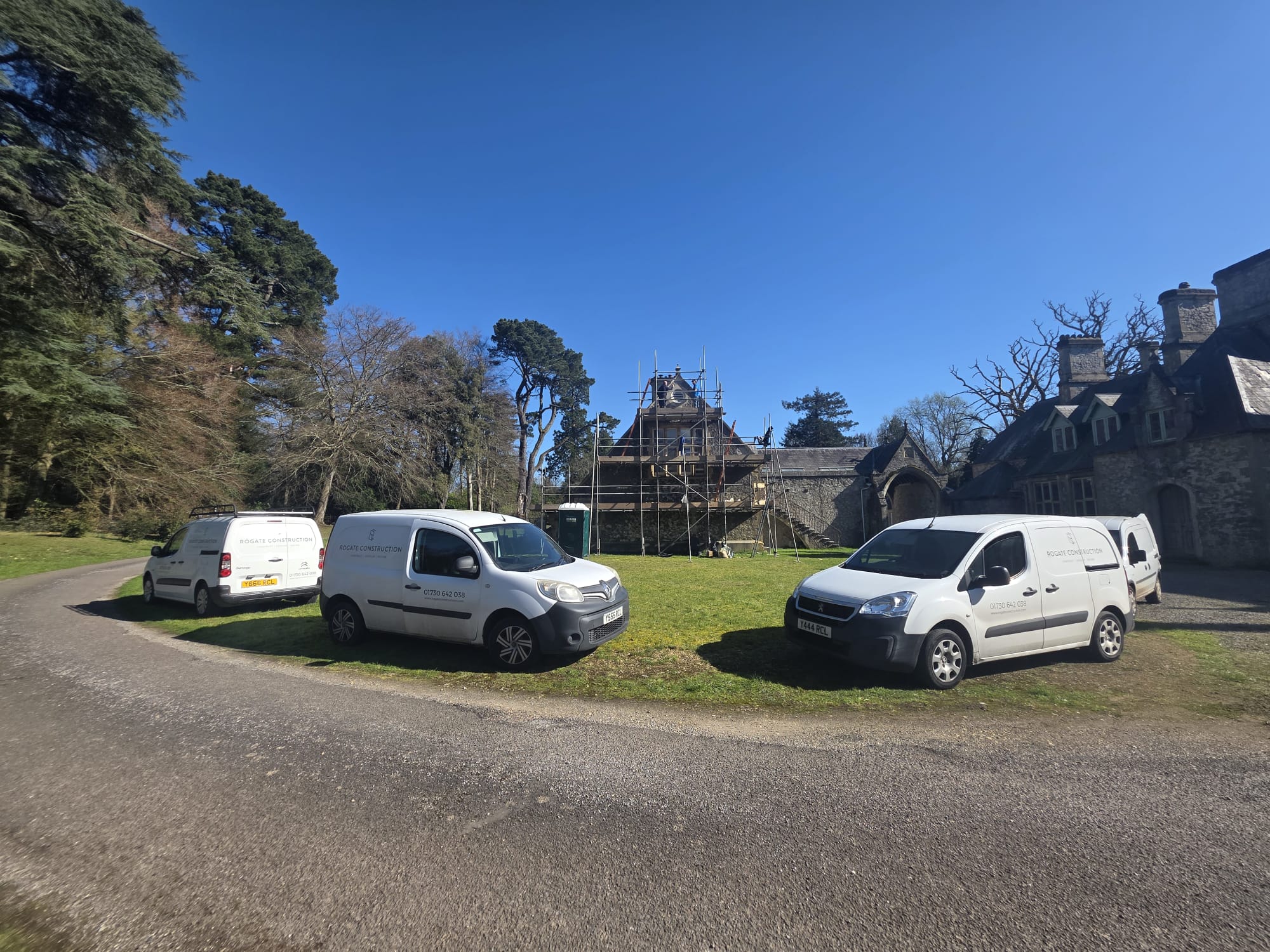 Rogate Construction - External Façade Restoration, Lime Repointing & Internal Damp Remedial Works