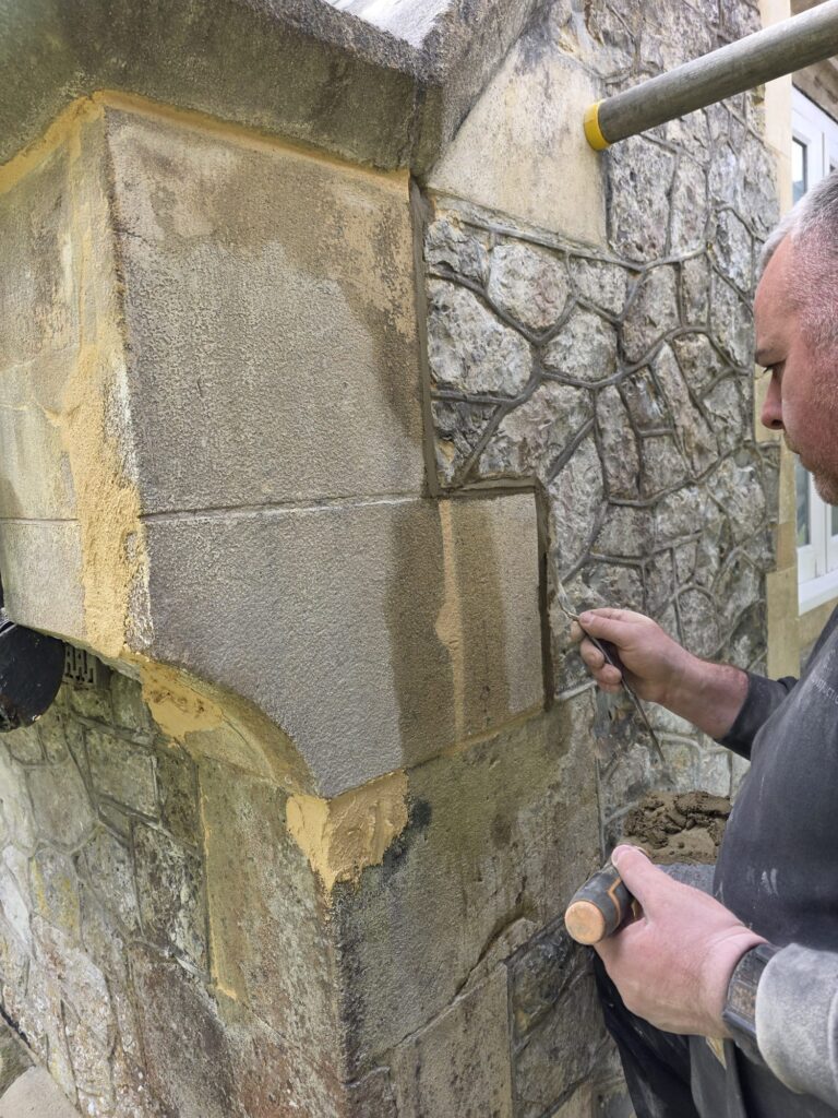 Rogate Construction - External Façade Restoration, Lime Repointing & Internal Damp Remedial Works